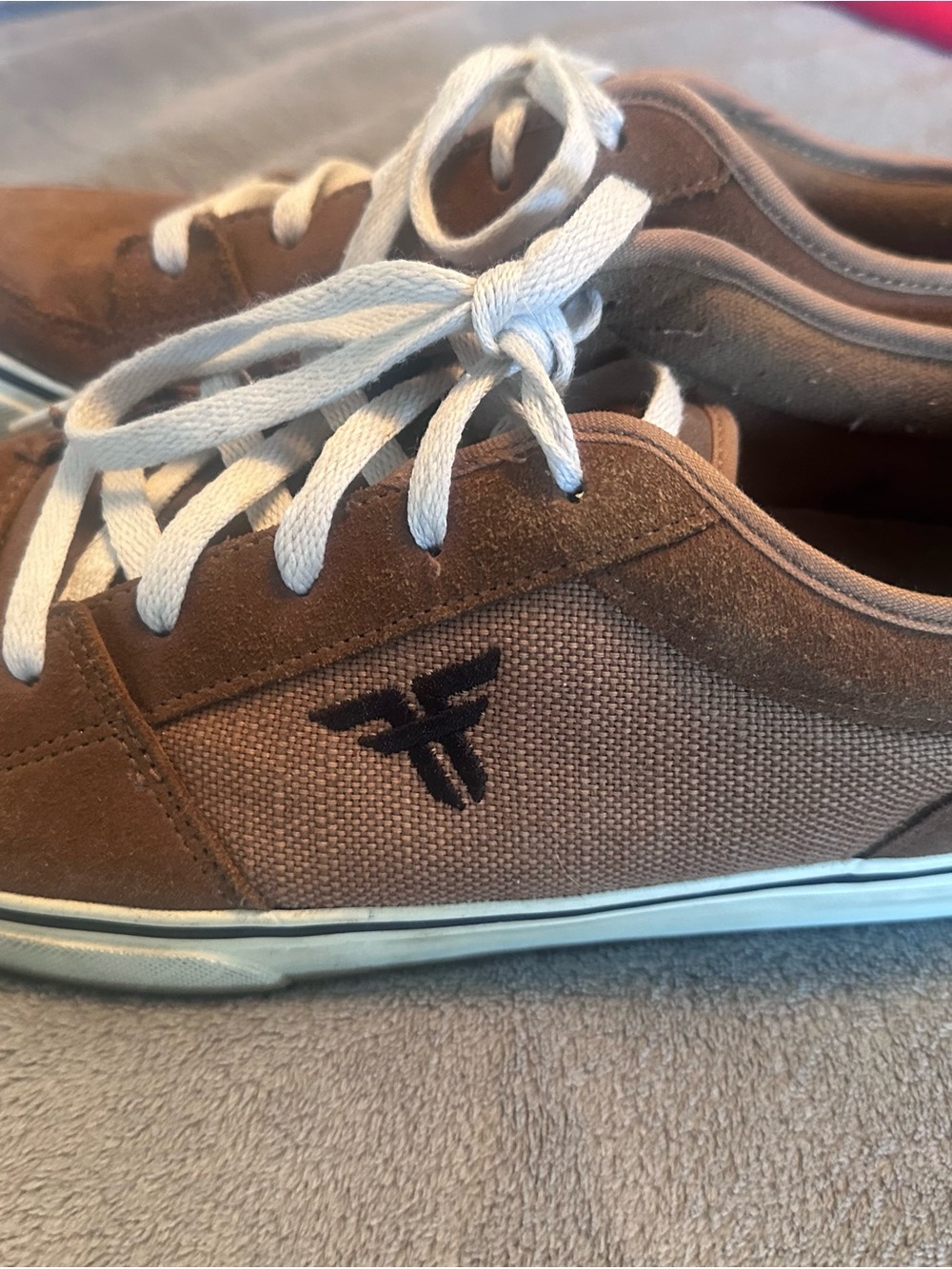 Men's Fallen Brown Lace-Up Shoes